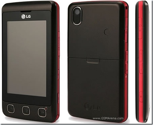 lg phones touch screen